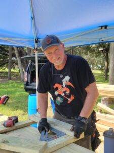 Ropes course construction company Owner Gus Denzik of ARCL Innovations