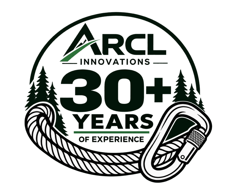 30 plus years of challenge course industry experience with ARCL Innovations