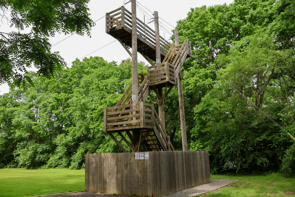 Ropes course construction services by ARCL Innovations